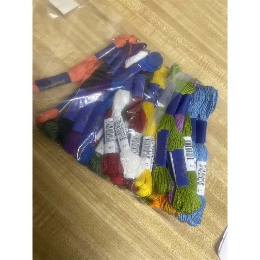 New Lot Of 33 Craftways CrossStitch Floss Embroidery Thread Cross-stitch
